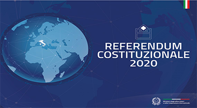 REFERENDUM COSTITUZIONALE 20-21 settembre 2020. Informazioni utili