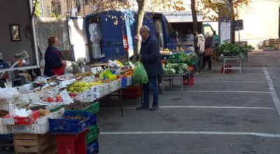 Oggi, lunedì 27 giugno il ritorno del mercato giornaliero alimentare a piazza San Faustino