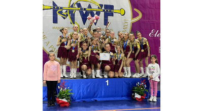 World Cup of Majorettes Sport, successo per le majorettes Starlight Ferentum a Montecatini Terme
