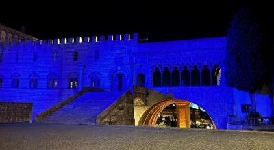 Giornata mondiale infanzia e adolescenza, la città di Viterbo aderisce all’iniziativa Unicef Go Blue e illumina di azzurro il Palazzo Papale